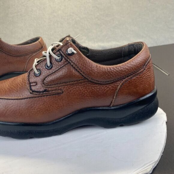 APEX ARIYA Y910 Brown Casual Walker Pebble  Leather Shoes PRS Insole,Size 11.5 main image 9